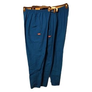 Cherokee Blue Scrub Pants